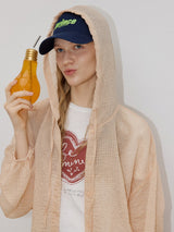 Peach Breeze Hooded Jacket