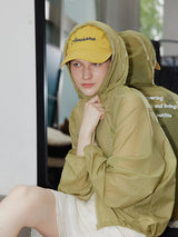 Olive Breeze Windbreaker