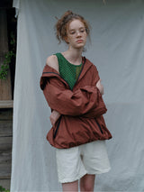 Brick Red Trail Light Anorak