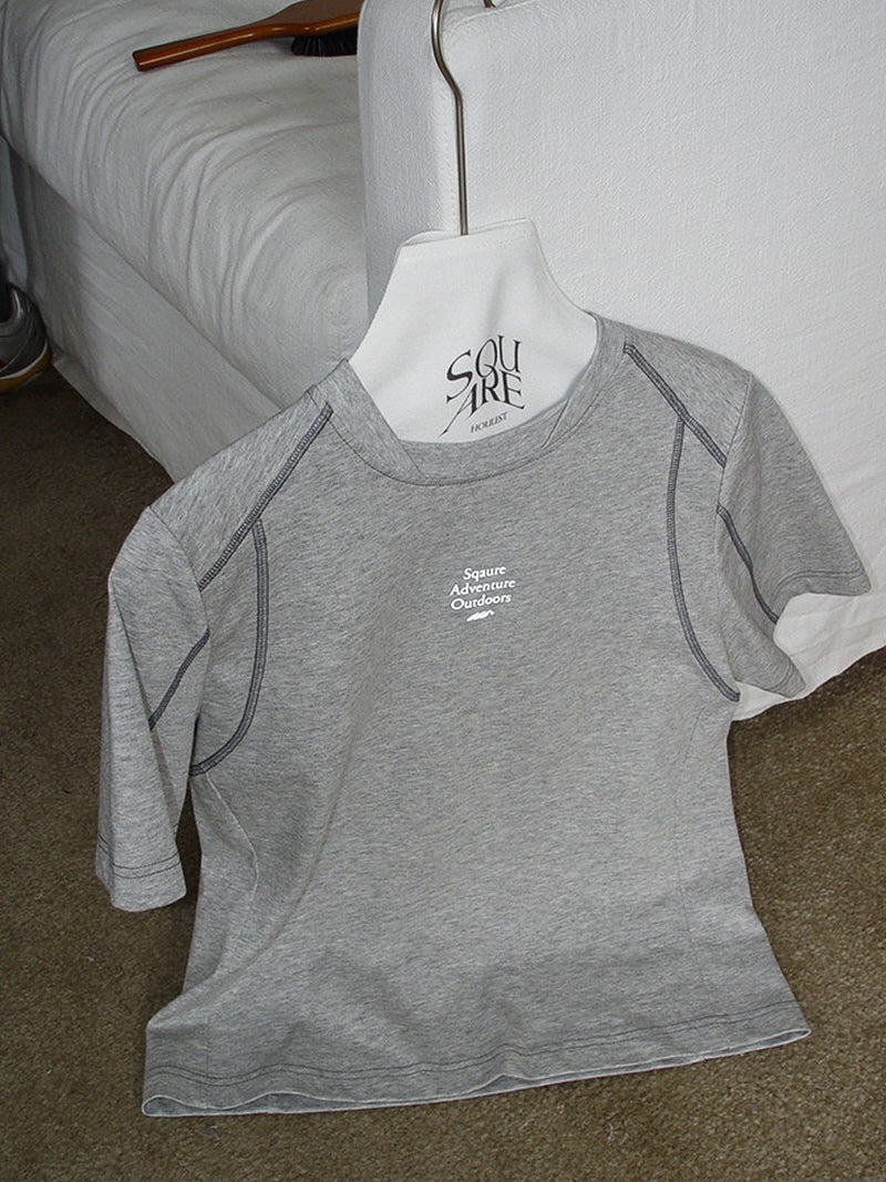 Stitch Line Short Sleeve Tee