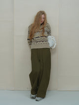 Nordic Trail Knit Pullover