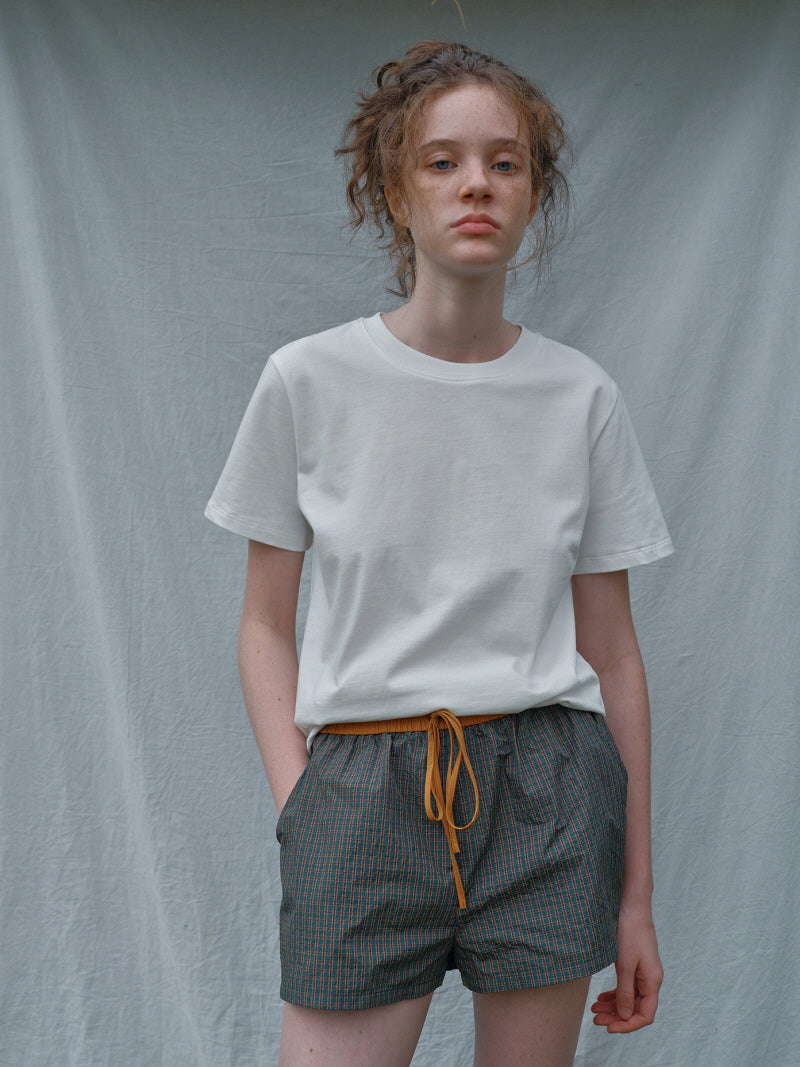 White Seam Tee