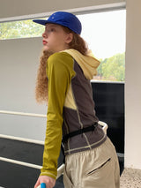 Trail Patch Hooded Layer Top