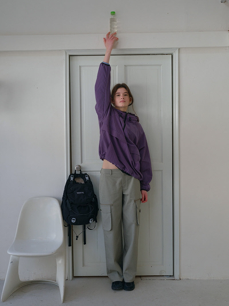 Purple Air Flow Anorak Jacket
