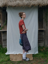 Cropped Utility Pants