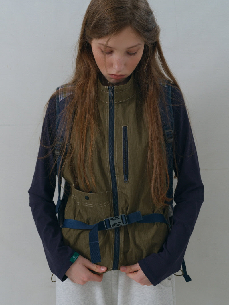 Olive Trail Utility Vest
