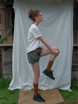 White Seam Tee