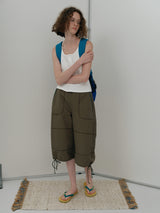 Cropped Utility Pants
