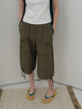 Cropped Utility Pants