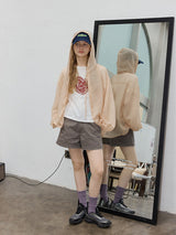 Peach Breeze Hooded Jacket