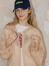Peach Breeze Hooded Jacket