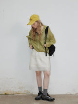 Olive Breeze Windbreaker