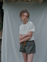 White Seam Tee