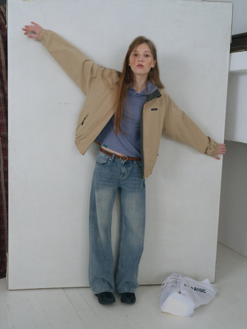 Khaki Utility Light Jacket