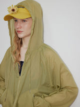 Olive Breeze Windbreaker
