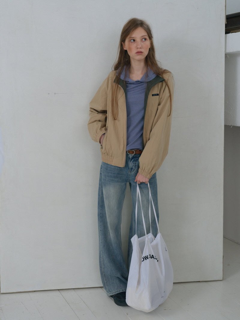 Khaki Utility Light Jacket