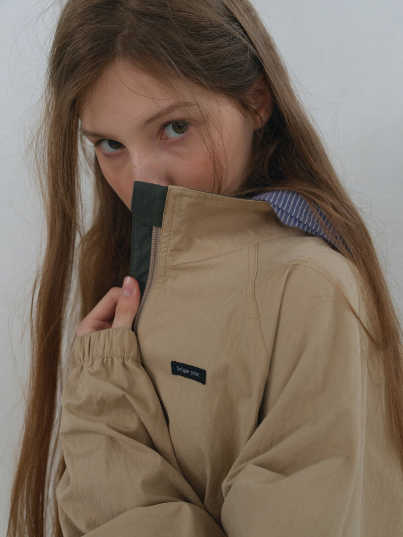 Khaki Utility Light Jacket