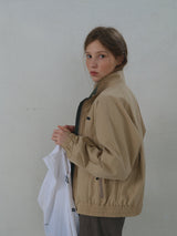 Khaki Utility Light Jacket