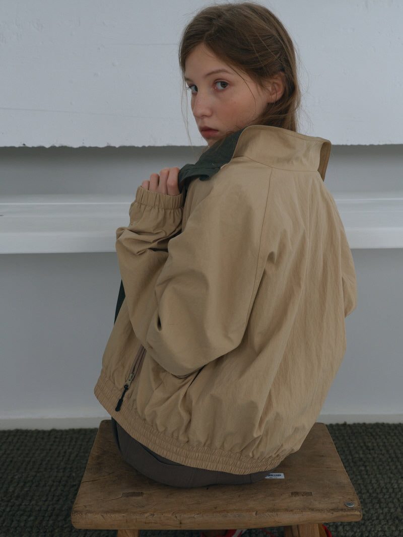 Khaki Utility Light Jacket