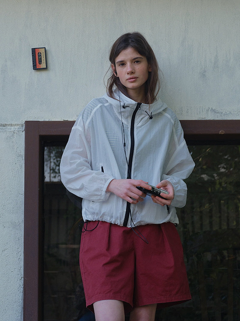 Light Trail Hooded Jacket