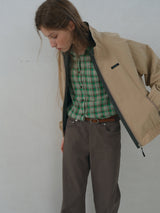 Khaki Utility Light Jacket