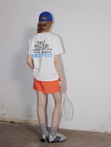 Orange Active Shorts