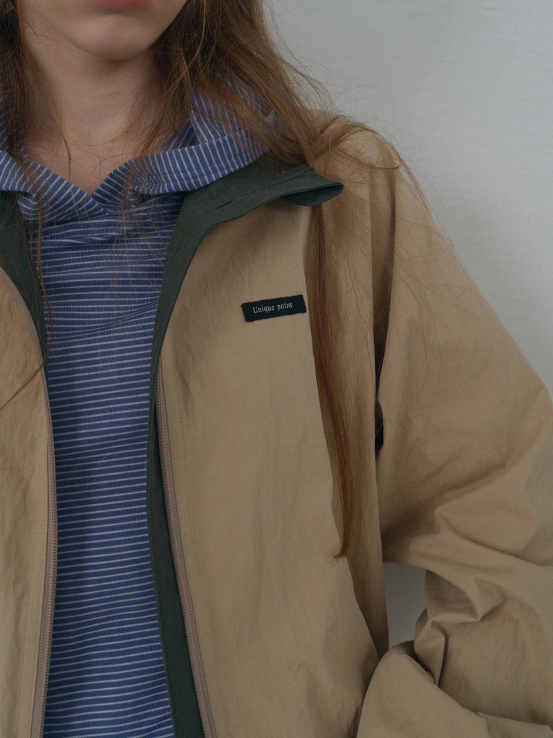 Khaki Utility Light Jacket