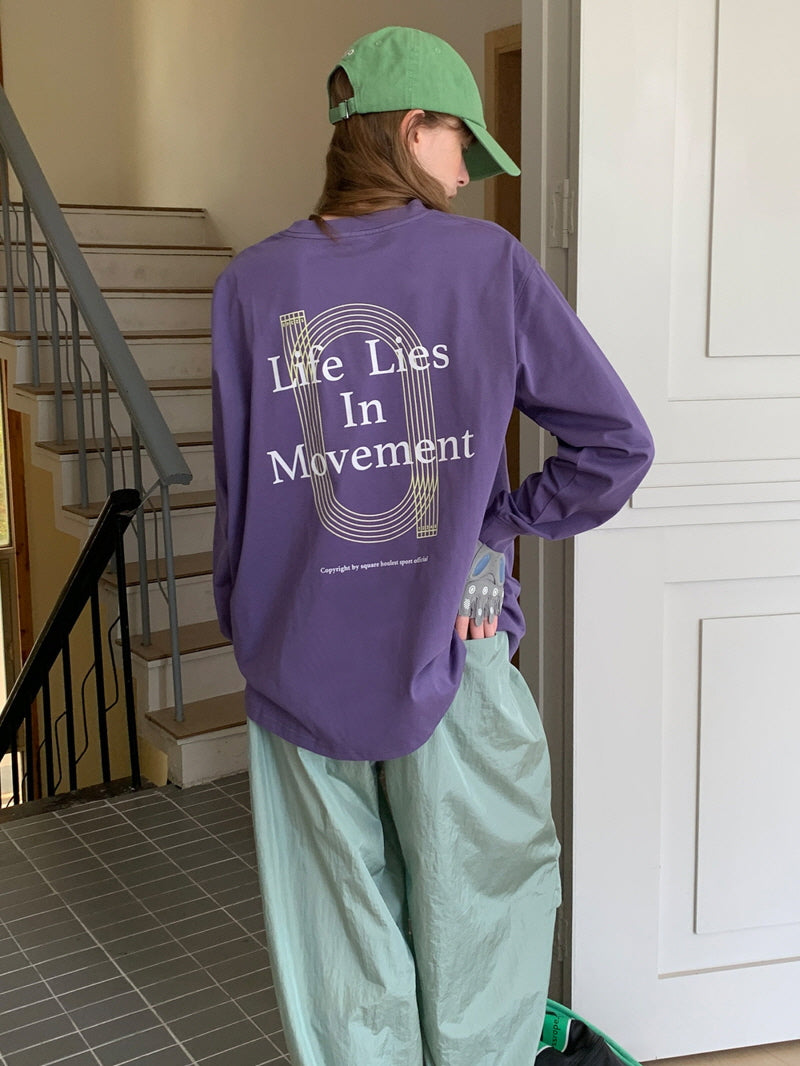 Soft Purple Long Sleeve Tee