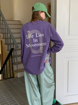 Soft Purple Long Sleeve Tee